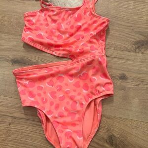 Cat & Jack Pink One-Piece Swimsuit